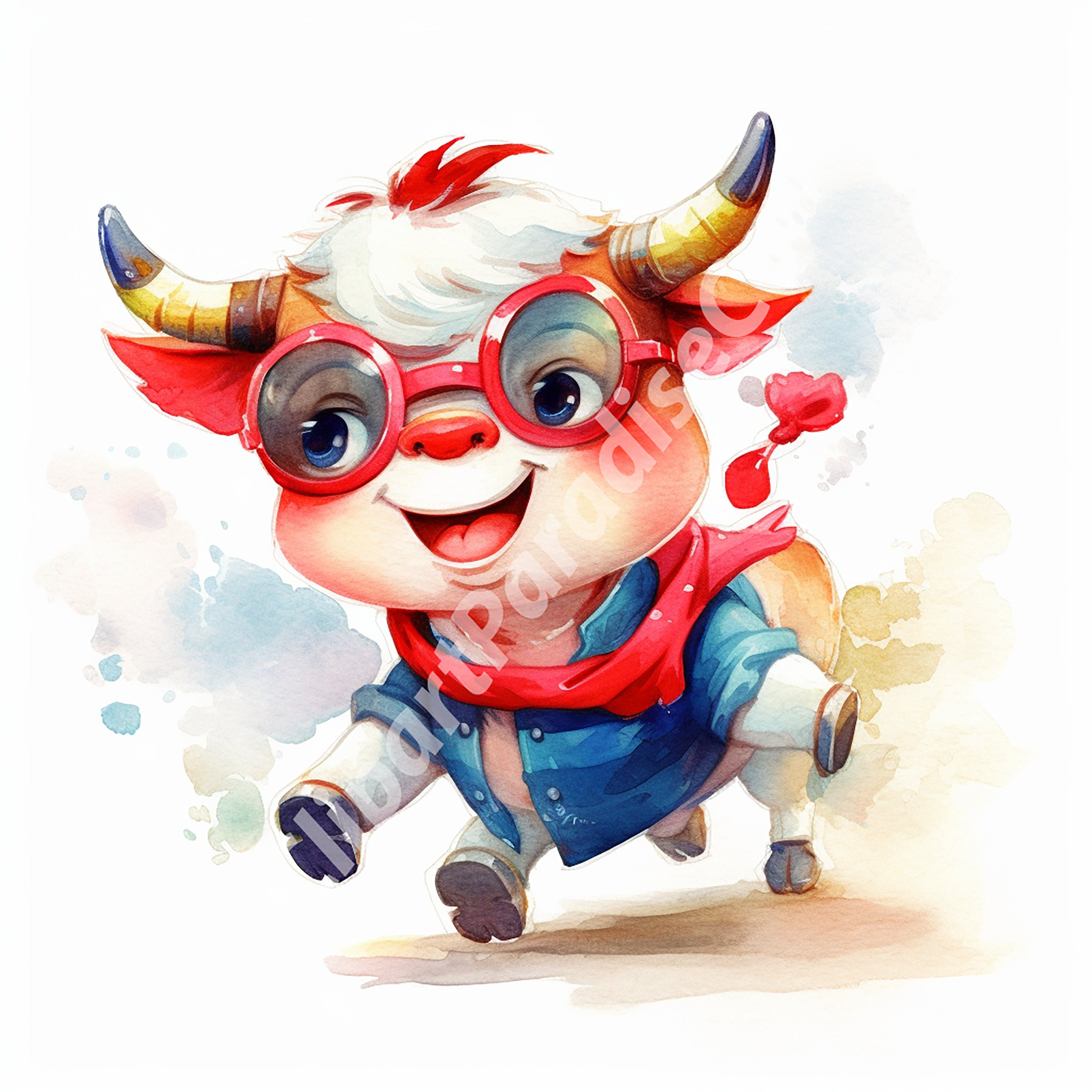 Cute Farm Animals Clip Art Collection: 15 High Quality Images for