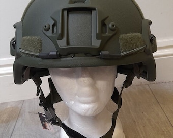 iso certified ach combat helmet nij IIIA UHMWPE battleskin protection L & XL