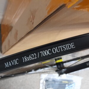 mavic cosmic rim brake