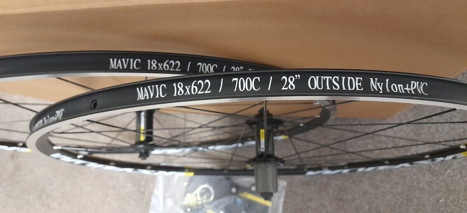 Mavic Ksyrium Equipe S 700c UST Clincher Road Wheelset, Rim Mavic Ksyrium Equipe S 700c UST Clincher Road Wheelset, Rim