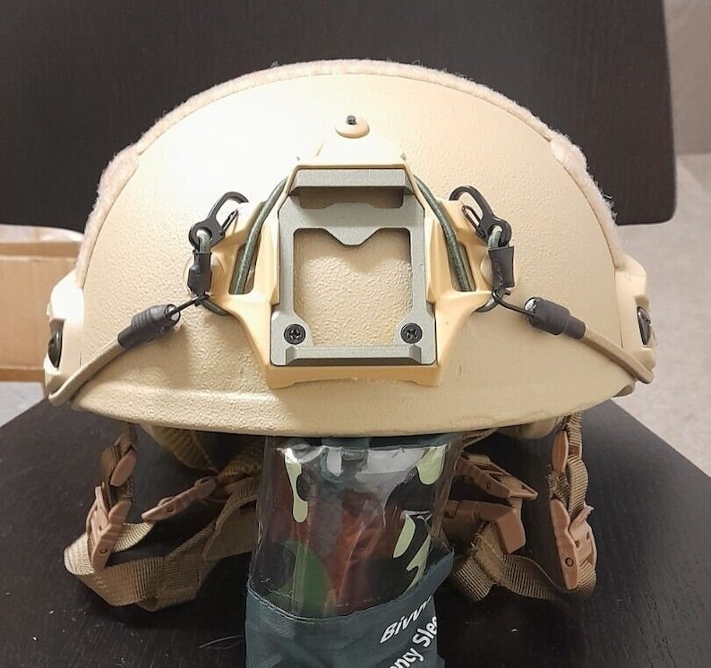 ECH Bulletproof Combat Helmet Nij 3a Uhmwpe Battleskin & Frag ...