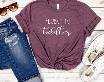 Fluent in Toddler Unisex Cozy T-Shirt