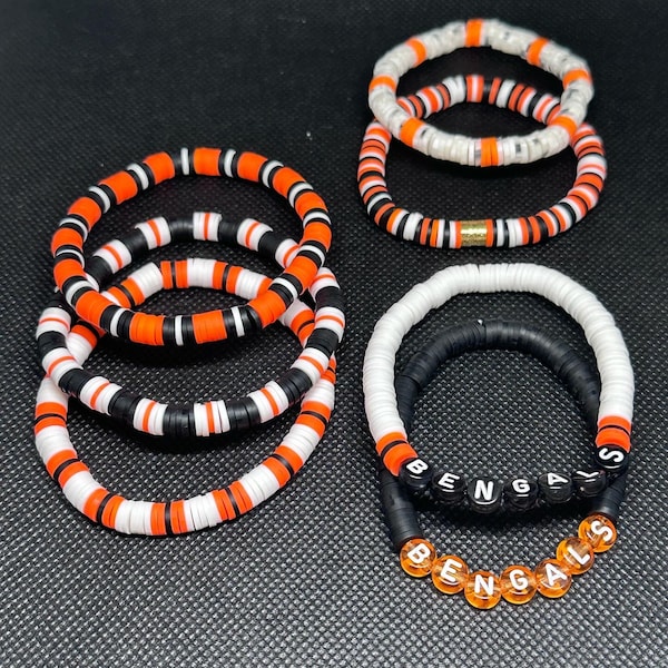 Bengals gameday bracelets