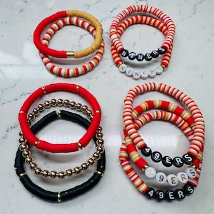 49ers gameday bracelets