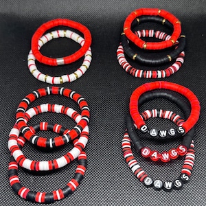Georgia gameday bracelets