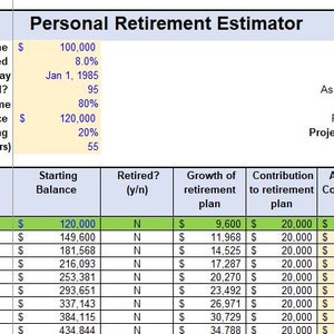 When Can I Retire? Get the Answer with this Retirement Planning Excel Spreadsheet: Financial Planning, Tracking, and Goal-Setting