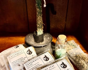 Prosperity Spell Kit with Ritual Witch Herbs