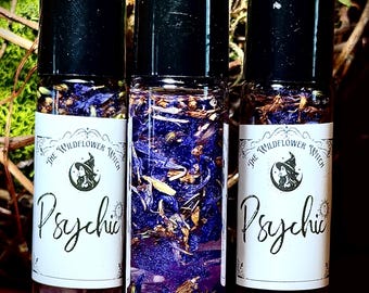 Psychic Manifestation Oil: Third Eye Opener, Intuition Blend