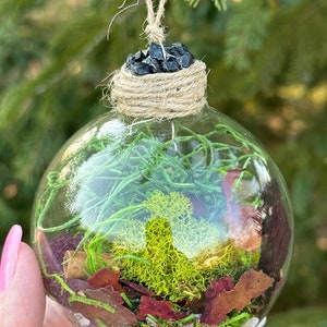 Home Protection Witch Ball with Black Tourmaline | Anti-Anxiety Witch Ball | Witches Amulet| Banish Negativity