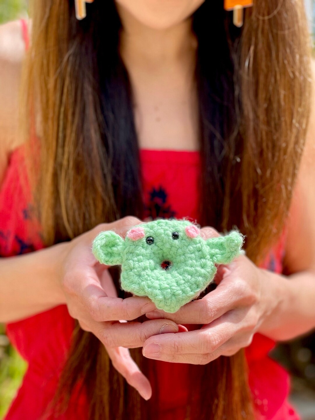 Baby Yoda / Grogu Donut Plushie Amigurumi Disney X Star Wars Etsy