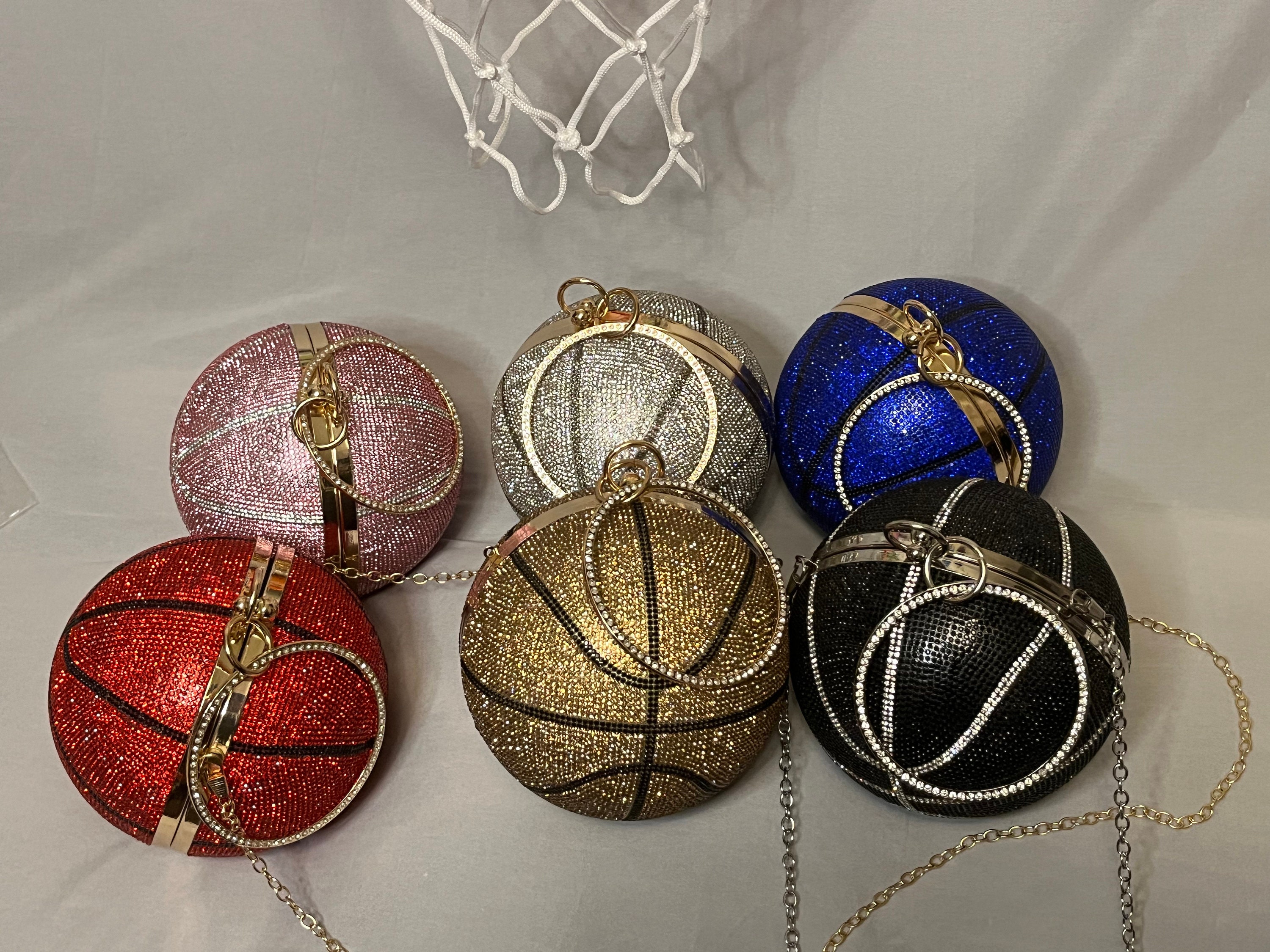 VALICLUD Basketball Shaped Purse Basketball Shaped Bag PU Leather Round  Handbag Shoulder BagsFashion…See more VALICLUD Basketball Shaped Purse