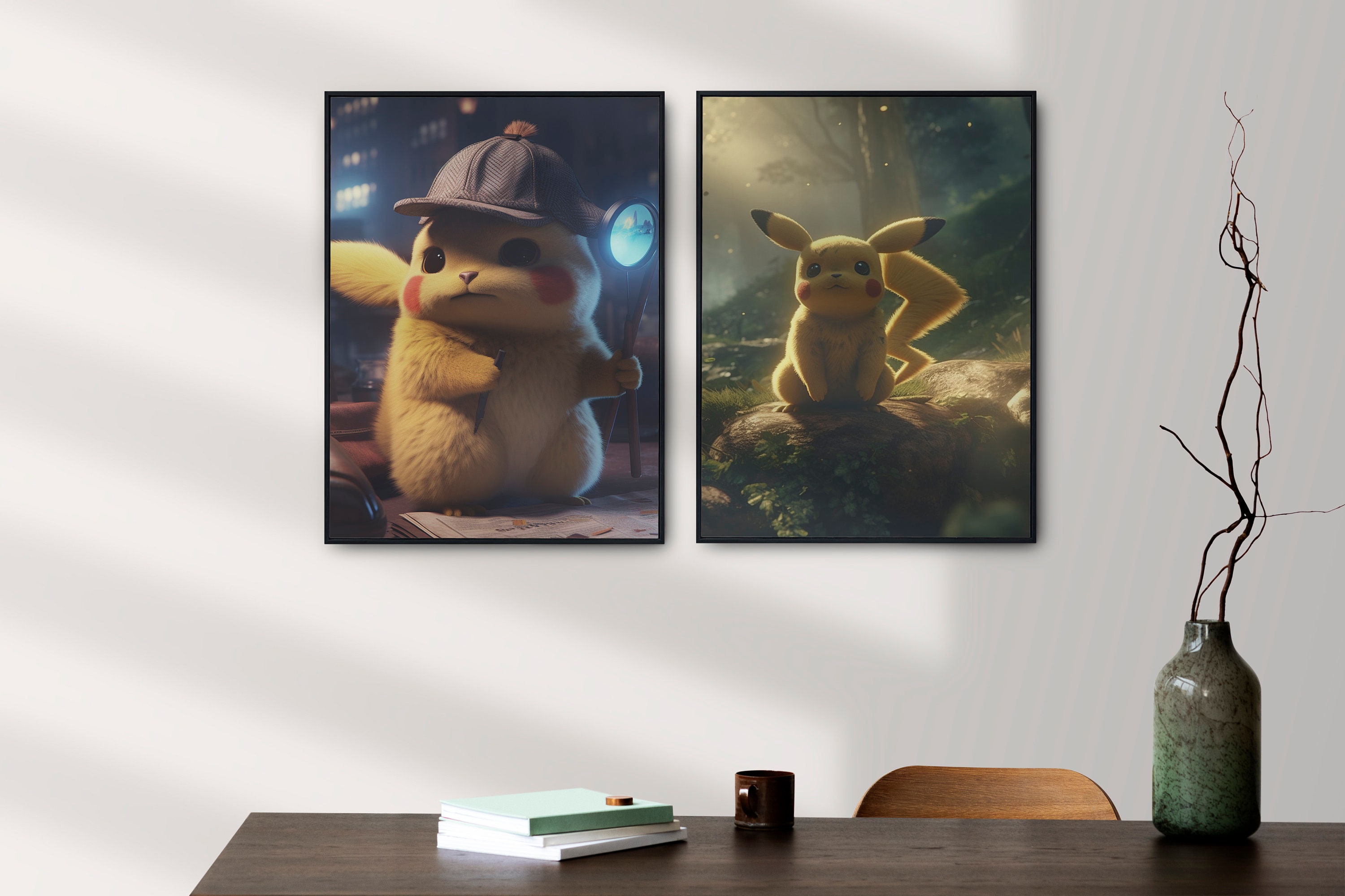 Mewtwo Pokemon 2019 MOVIE Art Wall Indoor Room Outdoor Poster - POSTER 20x30