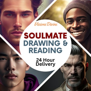 Soulmate Drawing Photorealistic, FREE Psychic Reading & Description, Detailed Twin Flame Sketch and Personality, Draw Soulmate