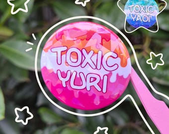 Toxic Yuri/Yaoi Badges
