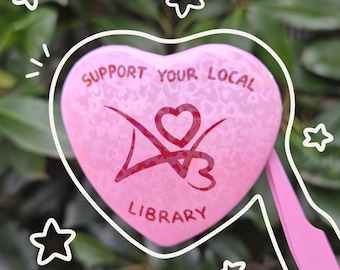 Ao3 'Support your Local Library' Badge