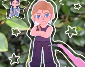 Abby & Ellie Glossy Vinyl Sticker