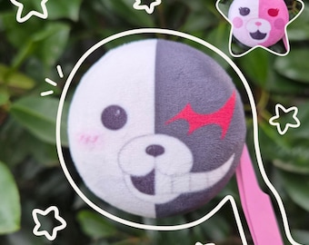 Monokuma & Monomi Plush Badges