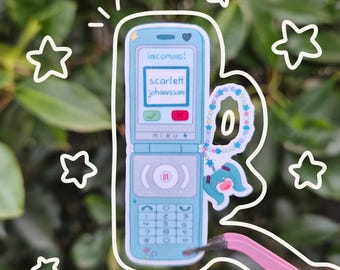 Miku Phone Glossy Vinyl Sticker