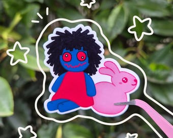 Ib Doll Glossy Vinyl Sticker
