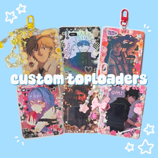 Cargadores superiores decorativos personalizados