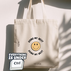 Everything is Under Ctrl Enamel pin and/ or  Tote Gift set