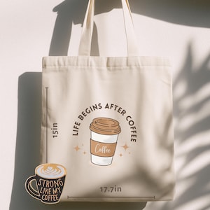 Coffee Enamel pin and/ or  Tote Gift set