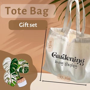 Monstera Thai Constellation enamel pin and/ or  tote gift set