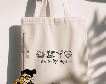 Bunny inspired Enamel pin and/ or  Tote Gift set
