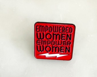 Women Enamel Pin