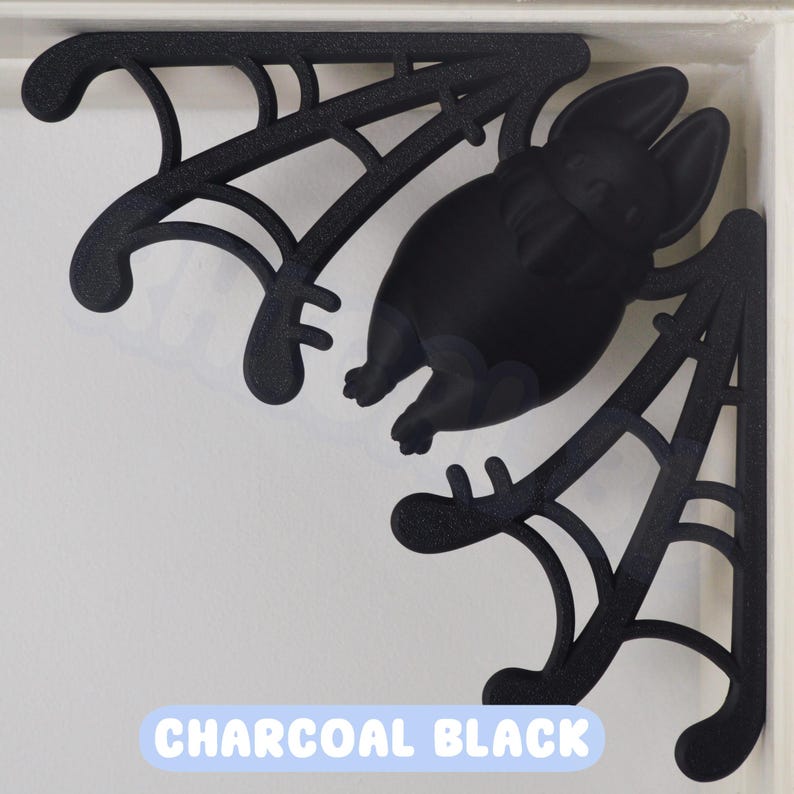 Showcasing the Charcoal Black colour 3D printed PLA