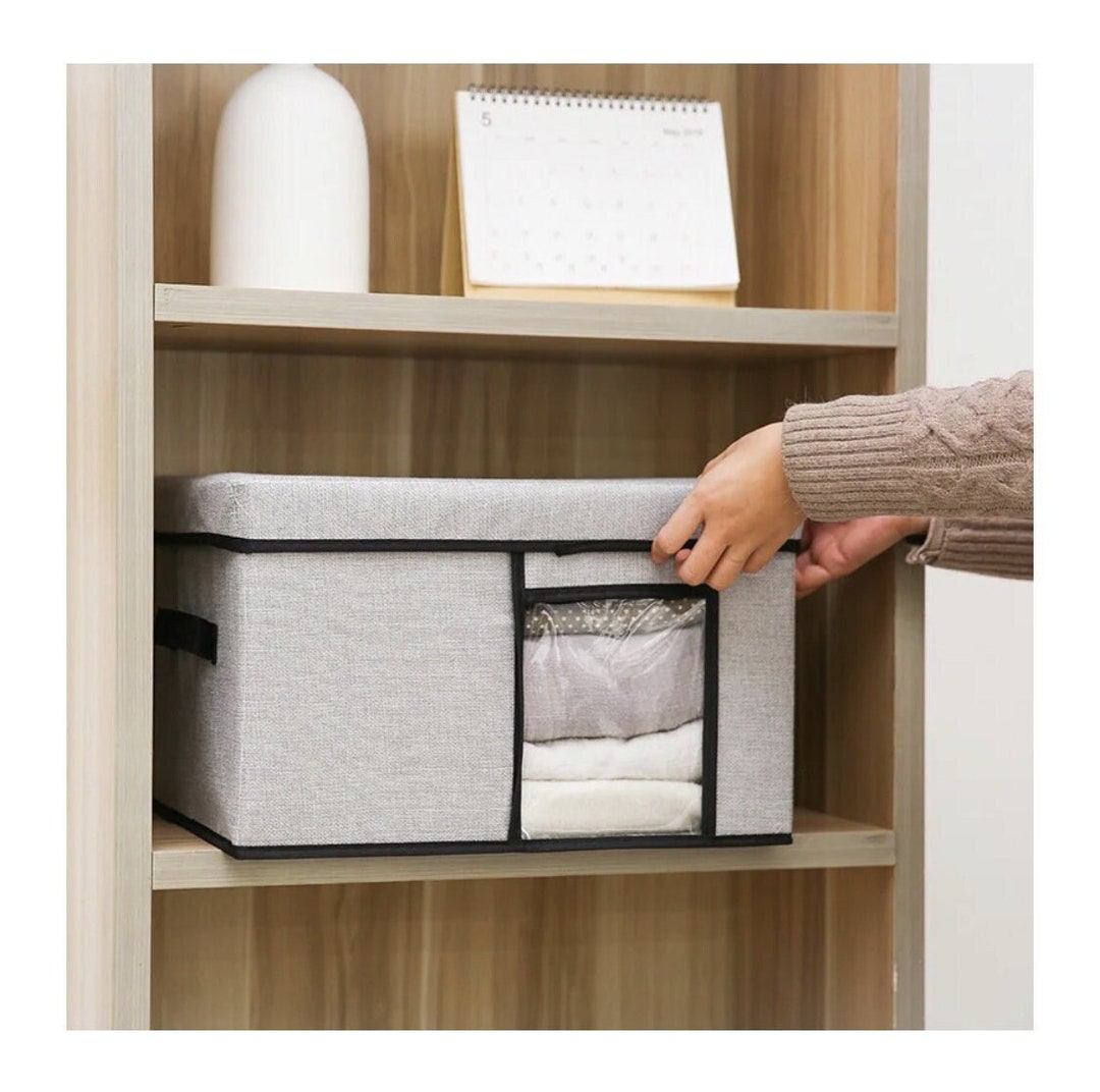 Large Foldable Clothing Storage Box Clothing Storage Box Etsy