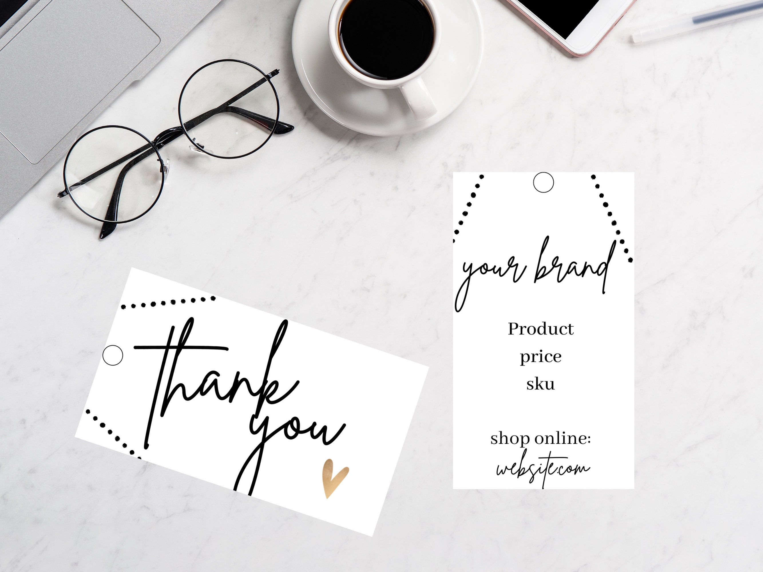 Editable Hanging Tags Template, Printable Fashion Label Template ...