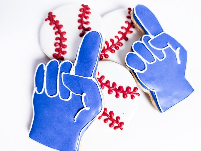 Baseball Cookies for the Rookie of the Year Cookies Can Be Etsy