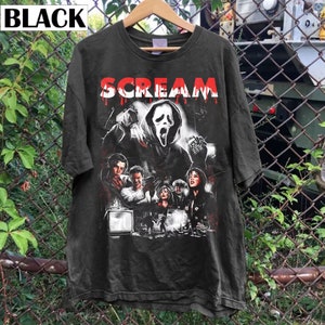 Scream Vintage Halloween Tshirt Scream Movie T-shirt Scream - Etsy
