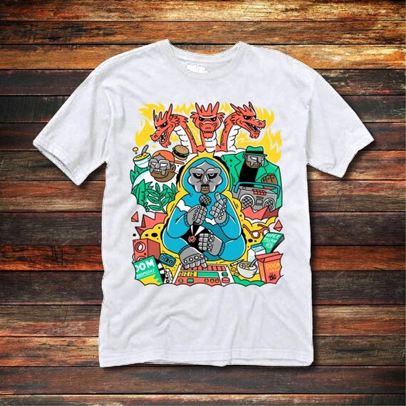 Vintage Mf Doom Shirt Mf Doom Merch Mf Doom Mm food Poster