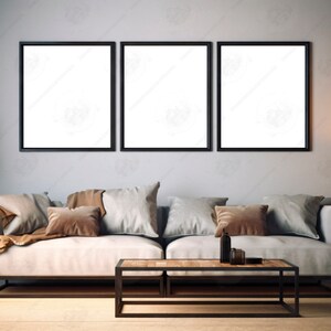 Picture Frame Mockup for Shop Modern Home Interior Picture Frame Mockups Modern Wall Art Frame Mockup for Print Minimalist Frame Mockup