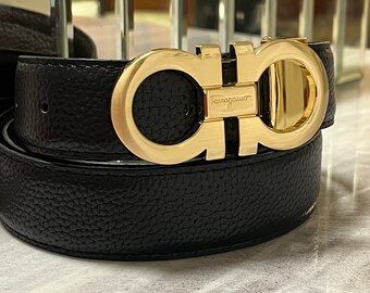 Men leather belt - Etsy Polska