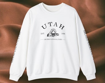 Arches National Park Sweatshirt | Utah Travel Crewneck