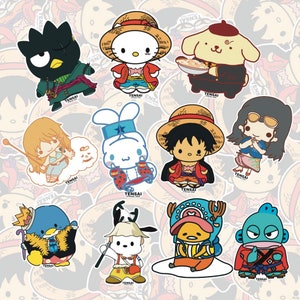 one piece gold chibi Sticker by joy-boy92