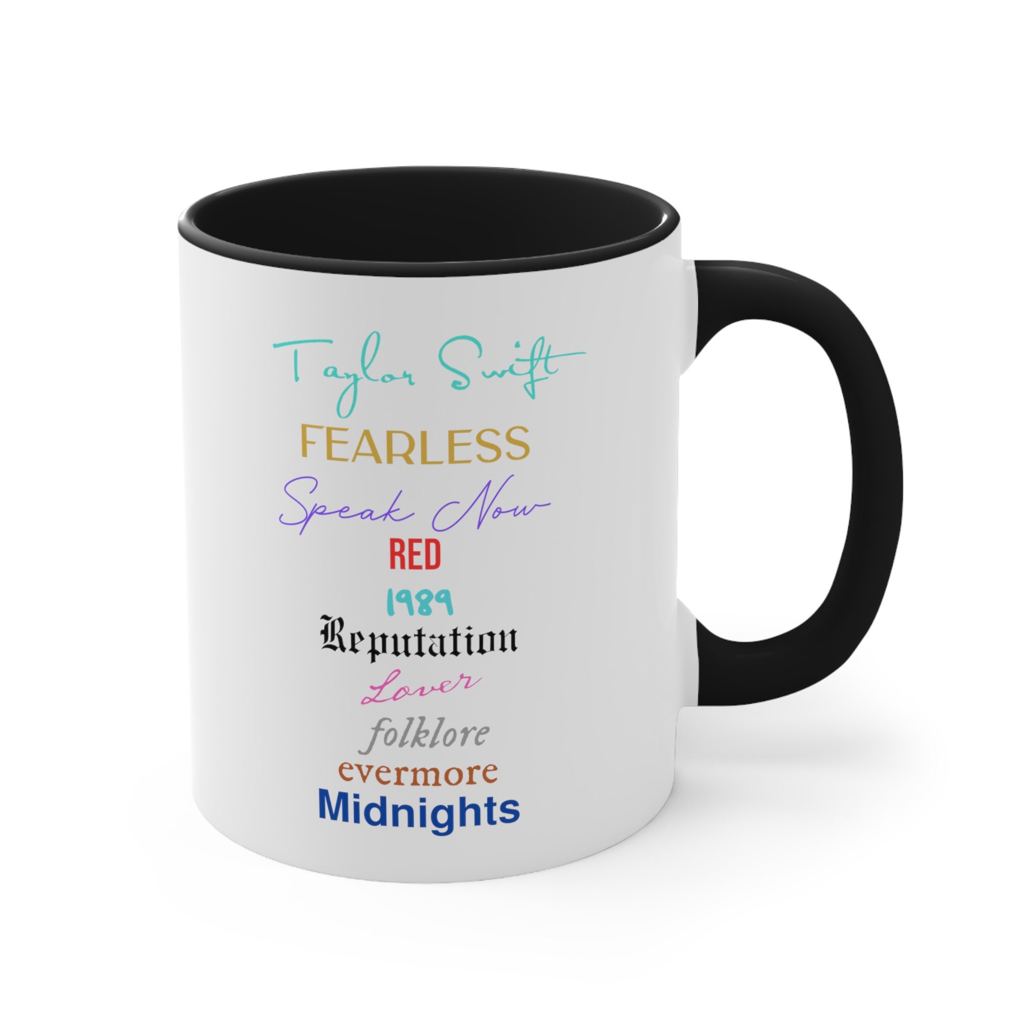 Taylor Swift Folklore Album Mug The Queen Of Country Pop Music Mug