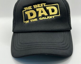 The Best Dad In The Galaxy Hat, Dad Hat, Husband Gift, Father's Day Gift, Gift for Father, Christmas Gift, Dad Gift, Father Gift
