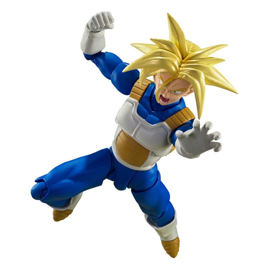 Dragon Ball Z Super Saiyan Long Hair Trunks Action Figures Etsy