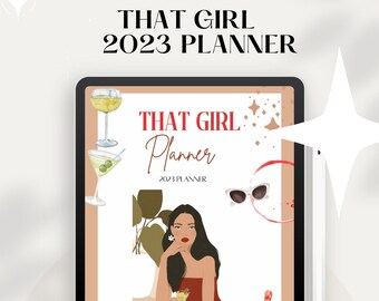 That Girl Digital Planner, Goodnotes Planner, 2023 Digital Planner, Dated Daily iPad Planner, Notability Planner, Ipad Planner, ADHD Planner