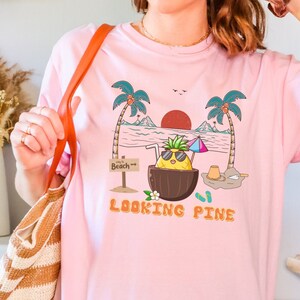 Funny Summer T-shirt, Comfort colors oversized tshirt, funny women beach shirt, Summer Vacation Shirt Girls Trip to the beach, Beach preppy