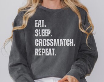 Eat Sleep Crossmatch Repeat Sweatshirt - Lab Tech - Unisex Sweatshirt, Laboratory Sweater