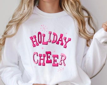 Comfort Colors Holiday Cheer Sweatshirt: Christmas Vacation Sweater