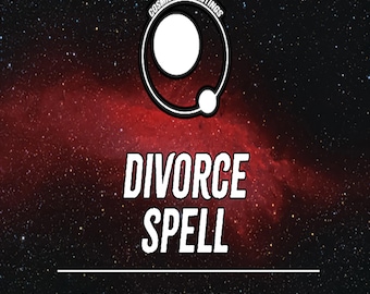 Hechizo de divorcio: separación, ritual energético de transición legal, ruptura, venganza, justicia.