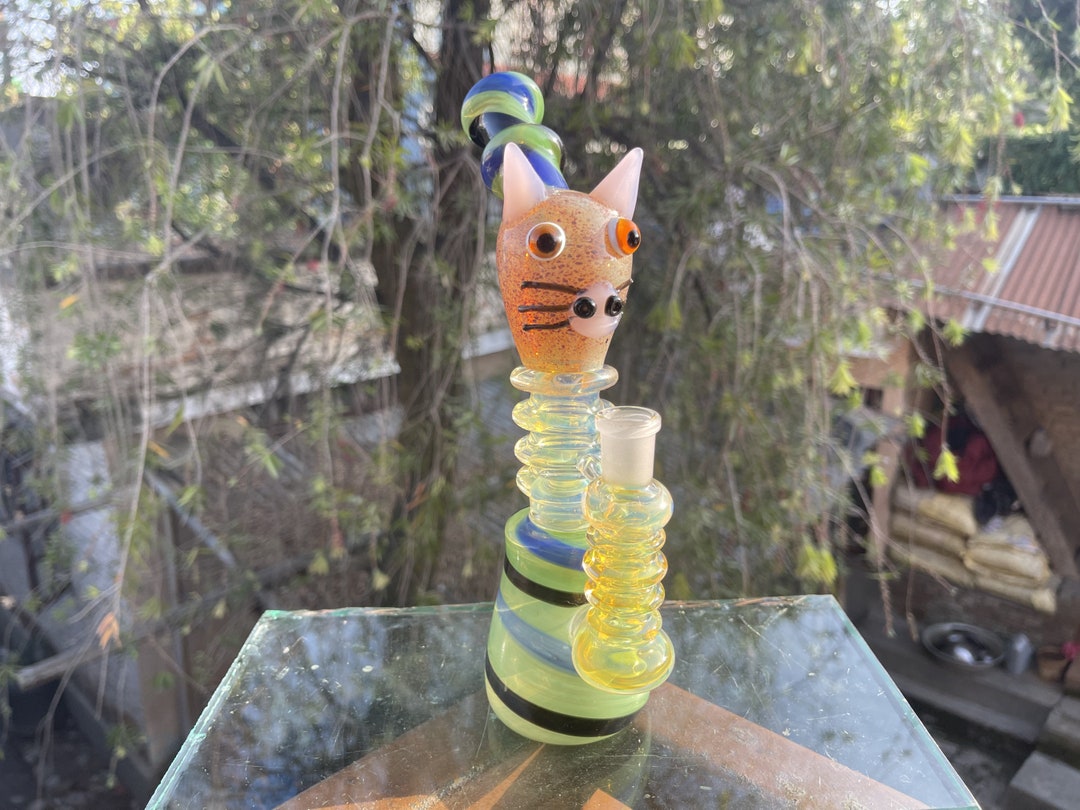 Handmade Glass Smoking Pipes, Unique Design Smoking Bowl, Color