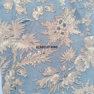 Indian Hand Block Print Fabric, Floral 100% Cotton Quilting Fabric By The Yard, Fabric For Dress Making, Loose Running Fabric, Napkin Fabric