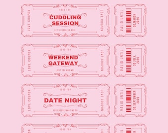 Valentines Day-Couples love coupon